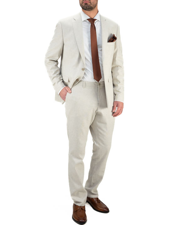 Batistini Sommer Herrenanzug Beige