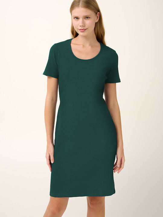 Vamp Summer Dress Green Dark Sea