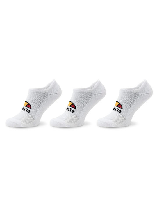 Ellesse Αθλητικές Κάλτσες Λευκές 3 Ζεύγη