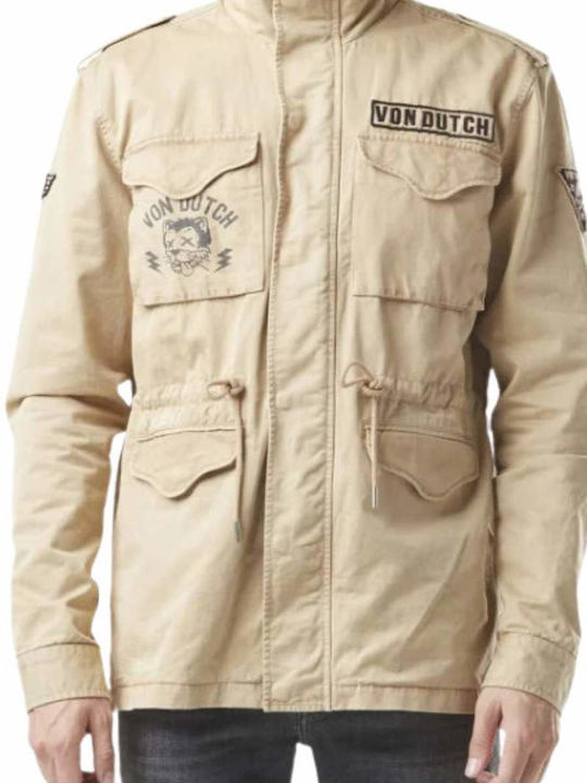 Von Dutch Μπουφάν Beige