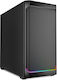 Sharkoon MK4 RGB Strip Gaming Midi Tower Κουτί Υπολογιστή με Πλαϊνό Παράθυρο Μαύρο