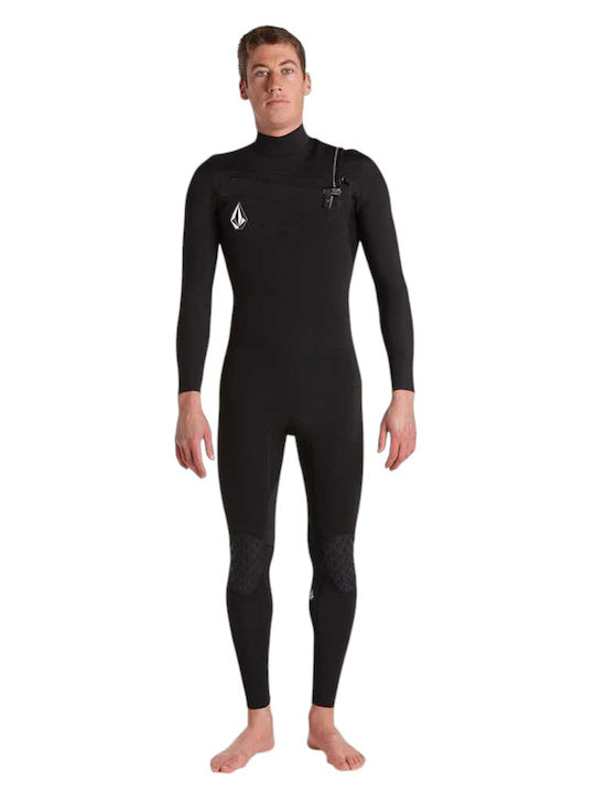 Volcom Salopetă Fullsuit Costum De Neopren Negru