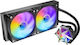 Azza Hex 240 Υδρόψυξη AIO CPU με 2 Ανεμιστήρες 120mm και ARGB Φωτισμό