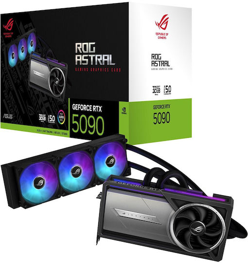 Asus GeForce RTX 5090 32GB GDDR7 ROG Astral LC Placă Grafică
