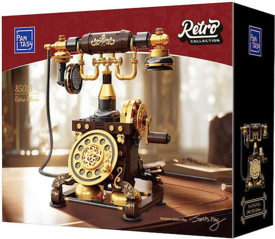 Pantasy Retro Phone Building Blocks For Ages 6+ 766 Pieces