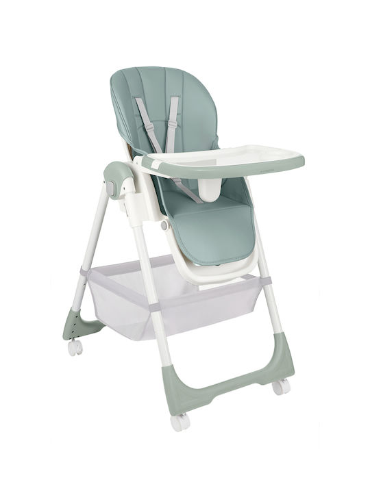 Kikka Boo Spicy+ Foldable Baby Highchair Green
