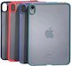 Matte Shockproof Back Cover Roșa (Samsung Galaxy A7 T500, T505)