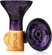 Moon Moon Shisha-Zubehör Violet Schwarz