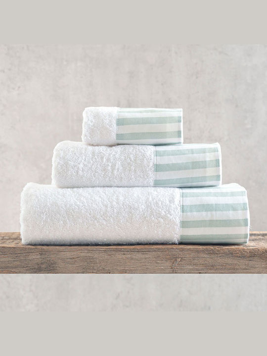 Rythmos Bath Towels Set 3 pcs Eloise Green Weig...