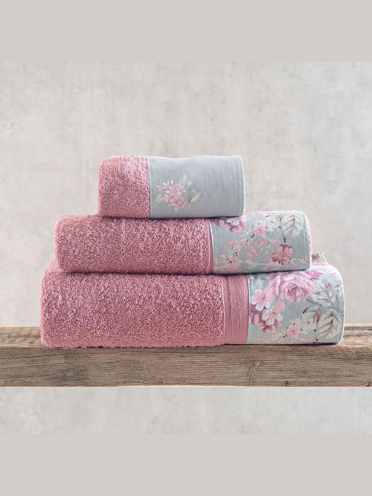 Rythmos Set Bath Towels 3 pcs Springtime Green ...