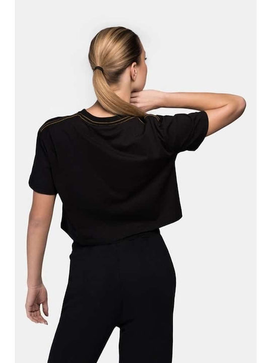 Aultbea Γυναικείο Crop T-shirt Black