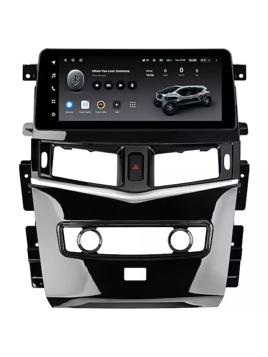 Teyes Sistem Audio Auto pentru Skoda Rapid Nissan Patrula 2010-2020 (Bluetooth/USB/WiFi/GPS/Apple-Carplay/Android-Auto/Partitură) cu Ecran Tactil 12.3"