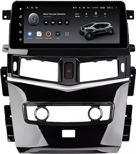 Teyes Sistem Audio Auto pentru Skoda Rapid Nissan Patrula 2010-2020 (Bluetooth/USB/WiFi/GPS/Apple-Carplay/Android-Auto/Partitură) cu Ecran Tactil 12.3"