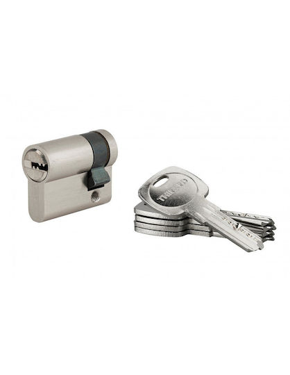 SP Souliotis Κύλινδρος Κλειδαριάς Ασφαλείας Μισός Tiger 6 40mm (30-10) με 5 Κλειδιά