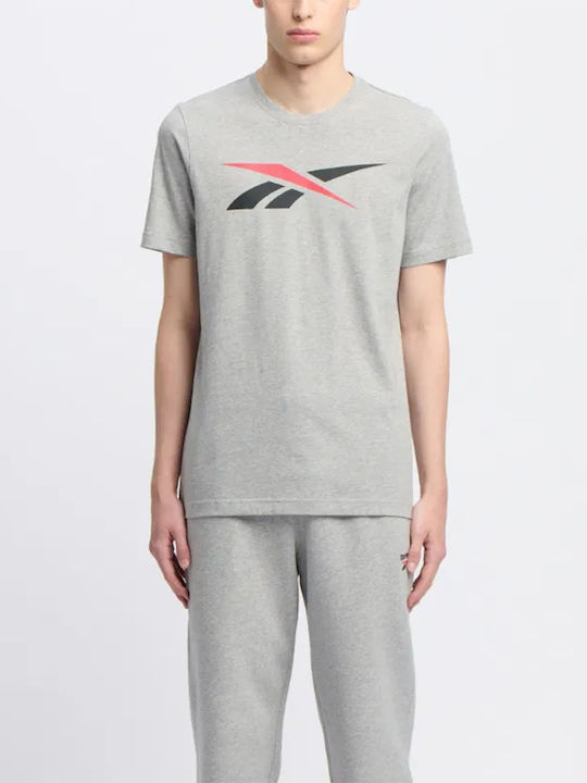 Reebok Vector Αθλητικό T-shirt Gry