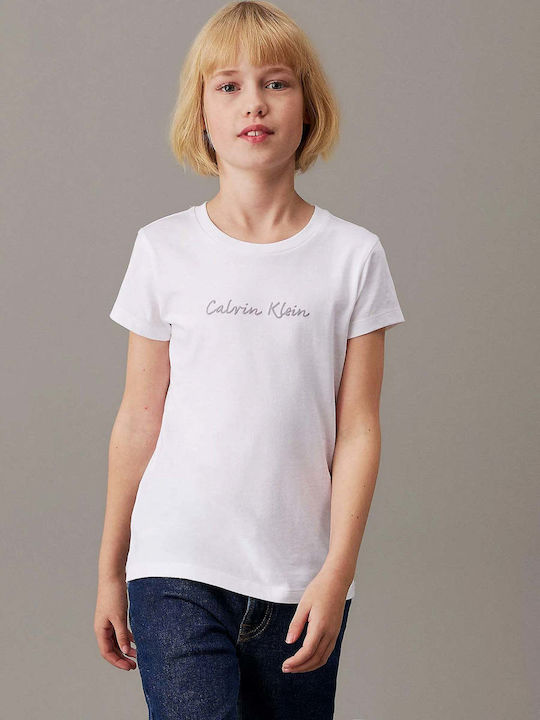 Kids' T-shirt White Logo
