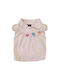 Haustier Hundeshirt Blume Weiß M 30cm