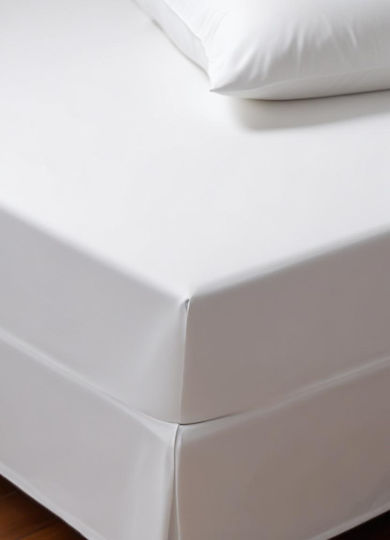 e-Linothiki Μονό 100x200+30εκ. με Λάστιχο Λευκό