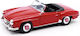 1/24 Mercedes Benz 190sl Cabriolet W121 1955 Red Open Roof