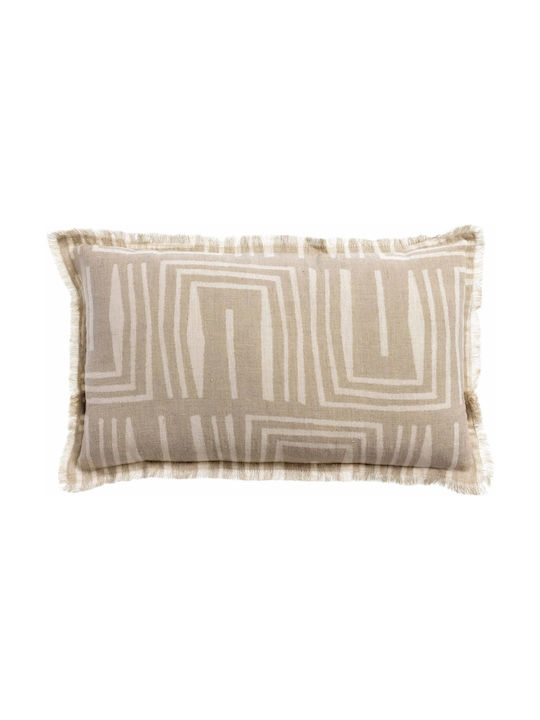 Vivaraise Tina Naturel Sofa Cushion 30x50cm