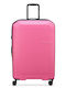 Delsey Anvers Μεγάλη Βαλίτσα Ταξιδίου Σκληρή Light Pink με 4 Ρόδες Ύψους 75.5εκ.