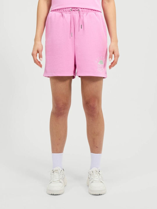 Ellesse Cerchi Γυναικείο Αθλητικό Σορτς Pink