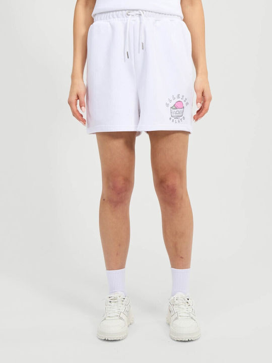 Ellesse Cerchi Γυναικείο Αθλητικό Σορτς White