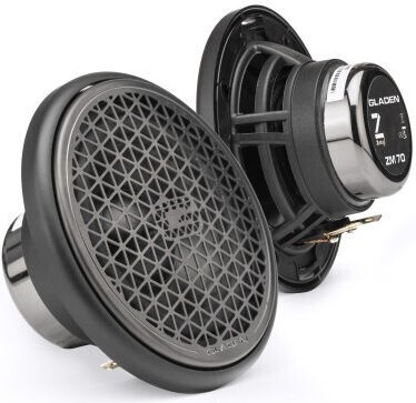 Gladen ZETA ZM-70 Silver Σετ Ηχεία Αυτοκινήτου με 80W RMS (Midrange)