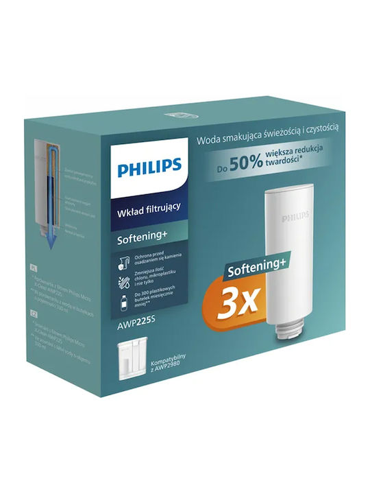 Philips Countertop Water Filter Replacement 3pcs