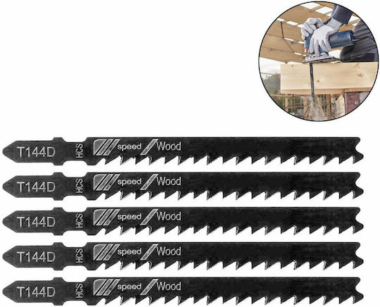 Jigsaw Blades Wood 100mm 5 Pieces T144d OEM