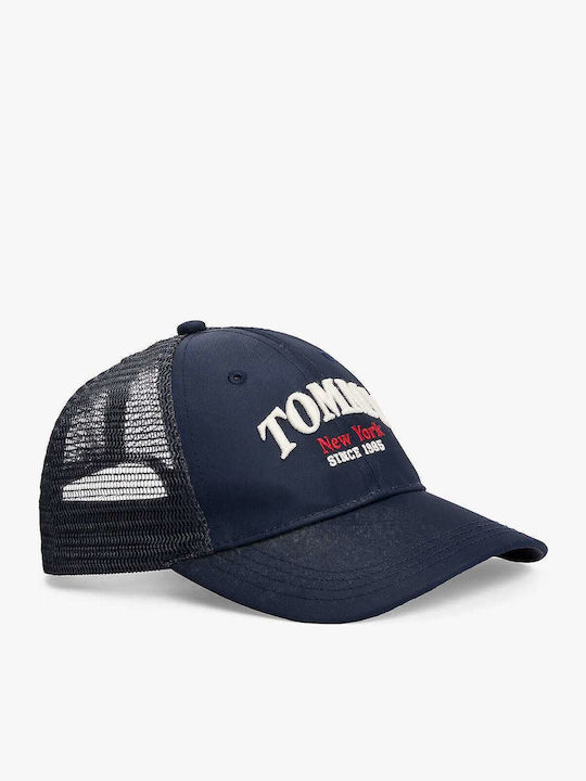 Tommy Hilfiger Mütze Th Varsity Cap Solid Au0au01953-dw6 Dunkelblau Unisex