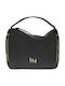 Women's Hobo Bag Suede Black