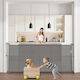 Vevor Divider Dog in Gray Color