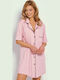 Taro Summer Women's Nightdress Pink