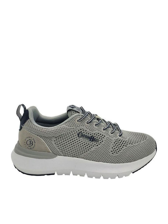 Cotton Belt Herren Sneakers Grau