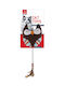 Nunbell Cat Canvas Toy Owls Print