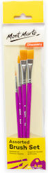 Set de 4 pensule Mont Marte Set de 4 pensule Mont Marte