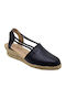 Anatomic Women's Leather Ankle Strap Platforms Black