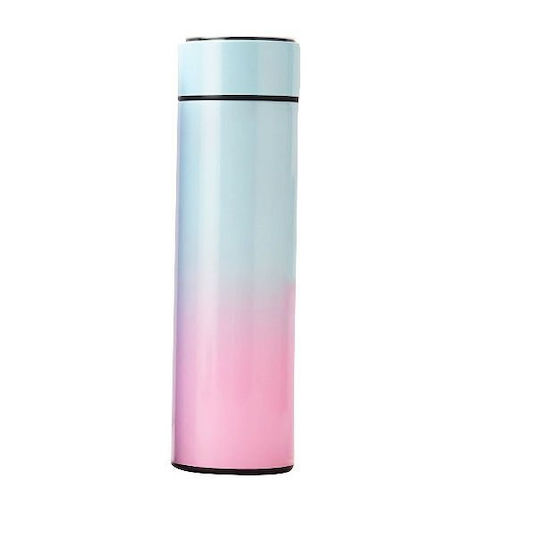 Бутилка Термос Неръждаема стомана Без BPA 500мл Cyan-pink