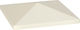Outsunny Gazebo Cover White 3x3m