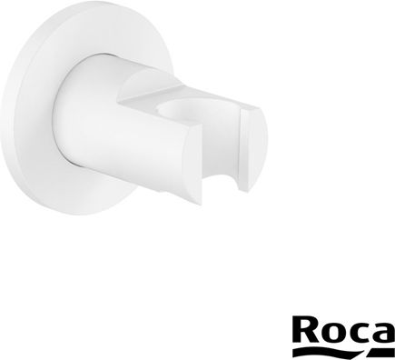 Fester Duschhalter Weiß Matt Roca A5b1350b00