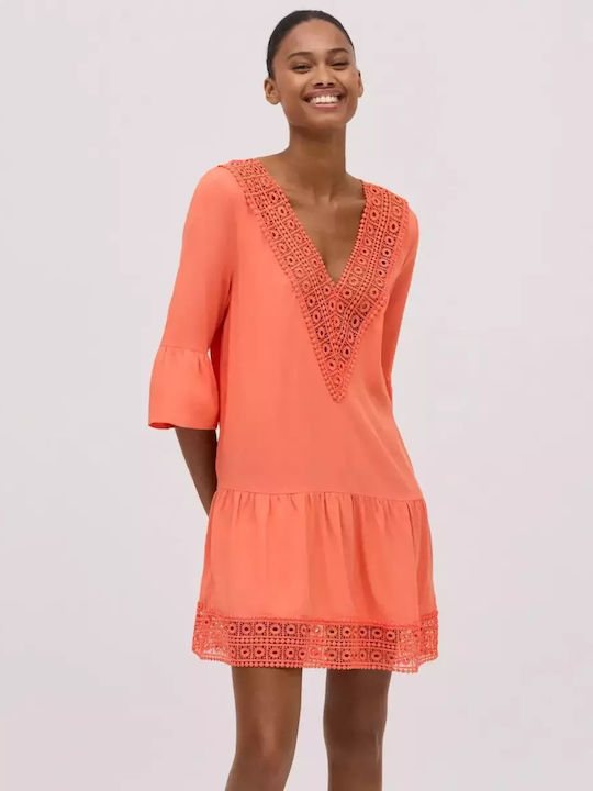 Ysabel Mora Damenbademode Kleid Orange