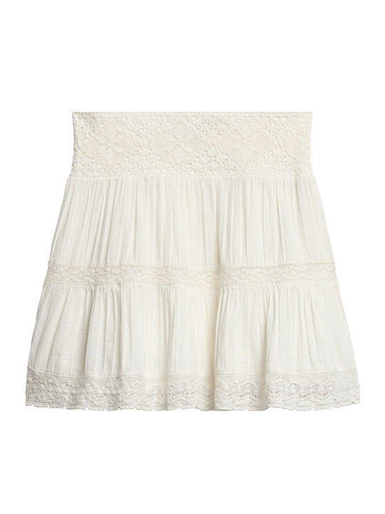 Superdry Mini Skirt White