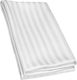 Fragente Παπλωματοθήκη Ξενοδοχείου Polycotton Ριγέ 275x250εκ. 6τμχ