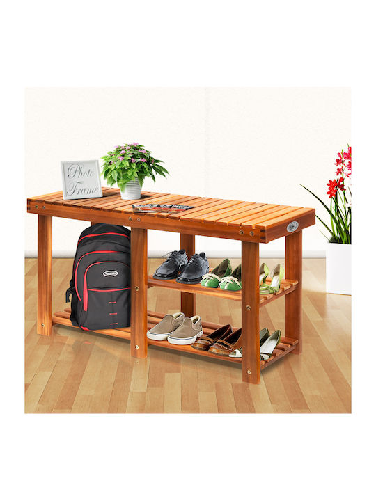 Mobilier de Intrare cu Dulap pentru Pantofi & Bancă 87x30x45cm
