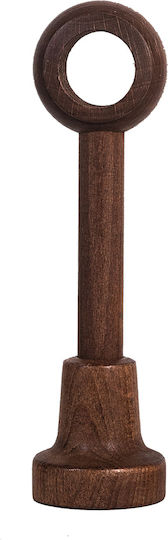Grace Sockel der Vorhangschiene Wand Braun 1Stück