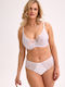 High-waisted Women's Slip White