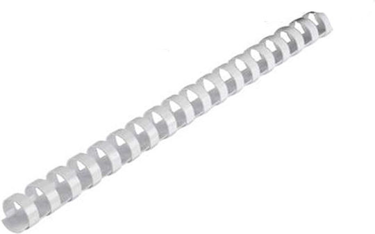 Gbc 10 mm Weiße Plastikbindespirale Φ60