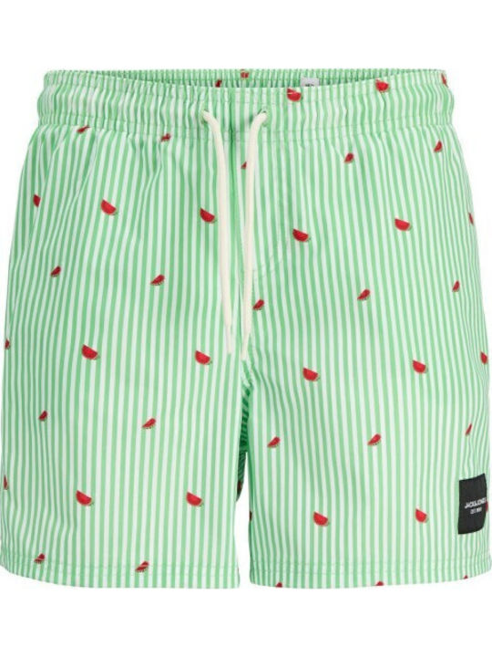 Jack & Jones Παιδικό Μαγιό Βερμούδα / Σορτς Πρασινο