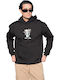 Sweatshirt with Hood Black